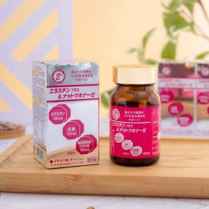 Viên uống Elastin Plus & Nattokinase Hokoen 80 viên bền thành mạch, ngừa tai biến 8 - Gico Pharma IMG 9345 - Sản phẩm được bán bởi Gico Pharma