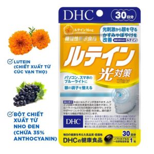 Viên Uống DHC Lutein Blue Light Protection Chống Ánh Sáng Xanh 2 - Gico Pharma dhc chong anh sang xanh 2 - Sản phẩm được bán bởi Gico Pharma