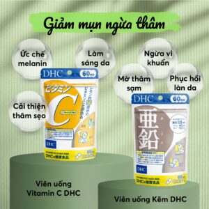 combo dhc vitaminC va dhc kem 30 ngay 4 - Sản phẩm được bán bởi Gico Pharma