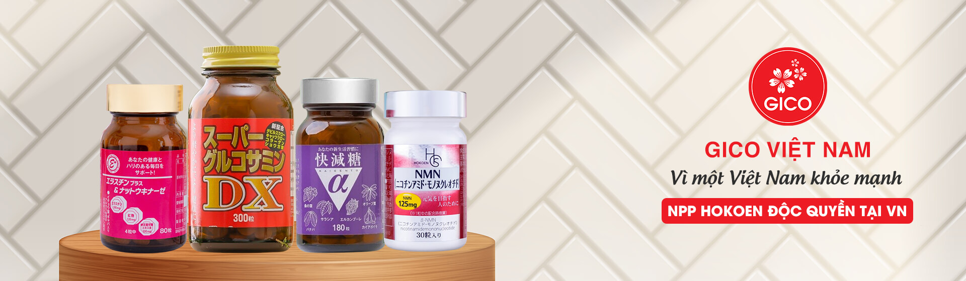 BANNER TRANG CHU 24224 HOKOEN - Sản phẩm được bán bởi Gico Pharma