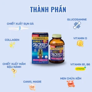 vien uong xuong khop glucosamine orihiro 900 vien nhat ban - Sản phẩm được bán bởi Gico Pharma